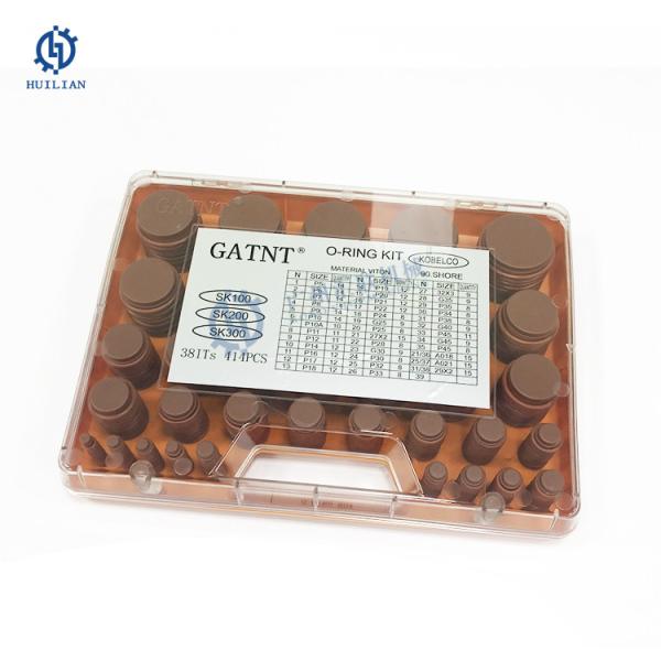 SK O Ring Kit For Excavator Hydraulic Searies Box Repair Seal Red O-ring Set