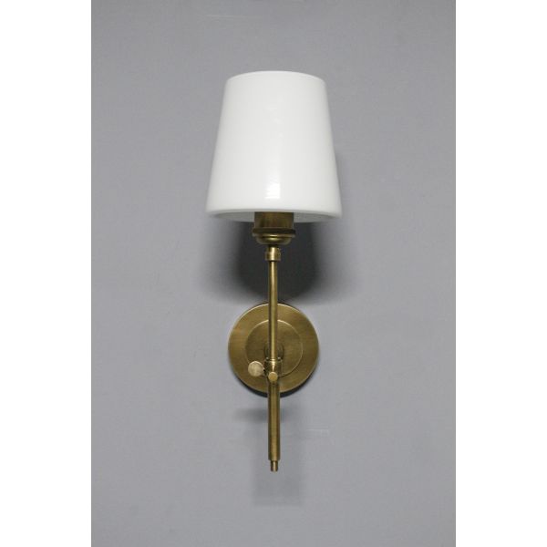 Copper Material Wall Lamp with 2700K Warm White Light and 30000 Hours Lifespan