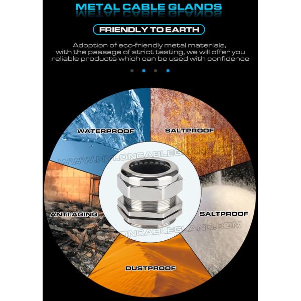 304 Stainless Steel Waterproof Cable Gland