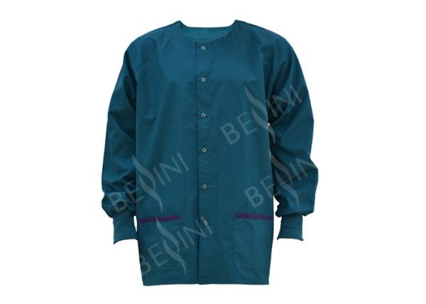 65% Polyester 35% Cotton Poplin Protective Work Clothing Mens Warm Up Jackets