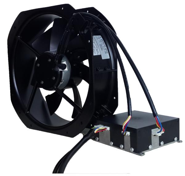 Aluminum Explosion Proof Exhaust Fan Ball Bearing , 13.8 Inch Roof Exhaust Fans