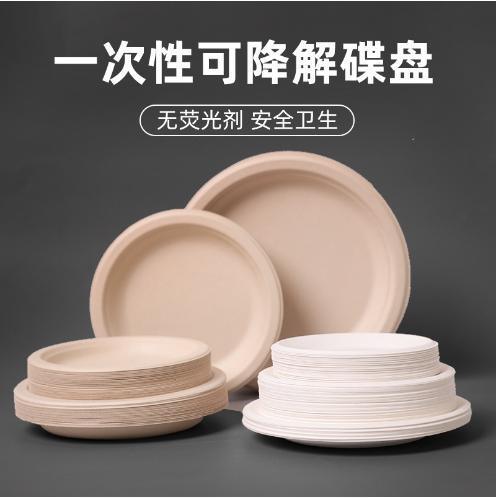 Customized Environment Friendly Disposable Tableware for Birthday Party Paper Plate