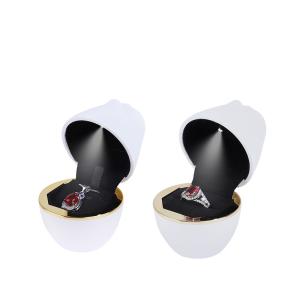White LED Light Jewelry Packaging Box for Necklace Ring and Bracelet 2022 Rose