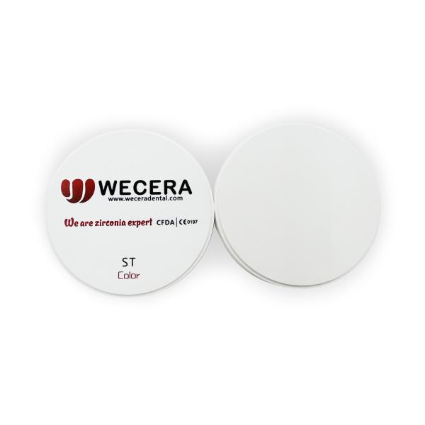 Pas de colorant Circonia dentaire liquide Bloc B4 D98*12mm Résistance à 1100Mpa