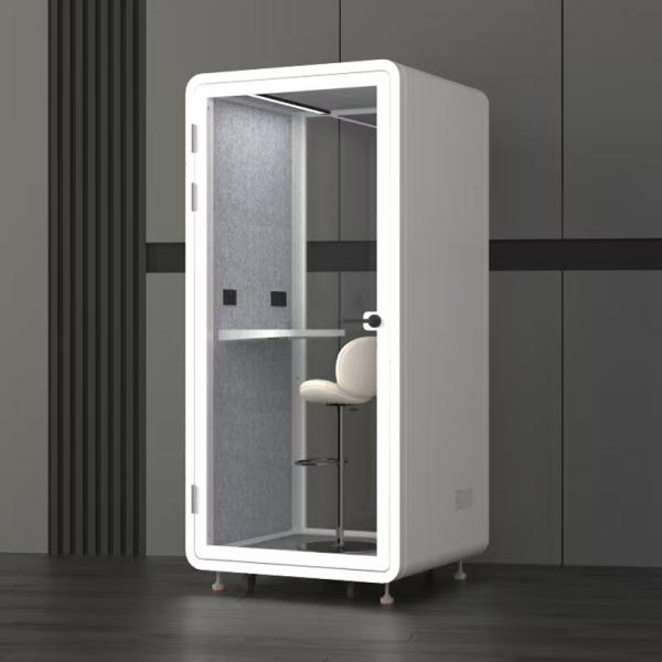 Customized Office Sound Proof Booth , Prefab Home Office Pod 380kg