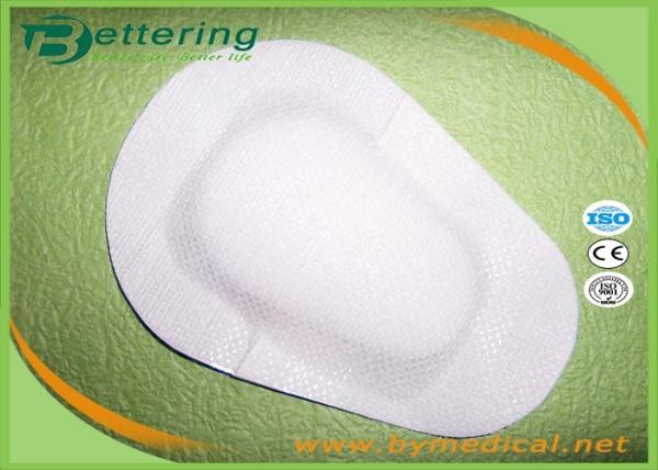 Non Woven Medical Wound Dressing Elastic Adhesive Eye Patch 8.5cm X 6cm