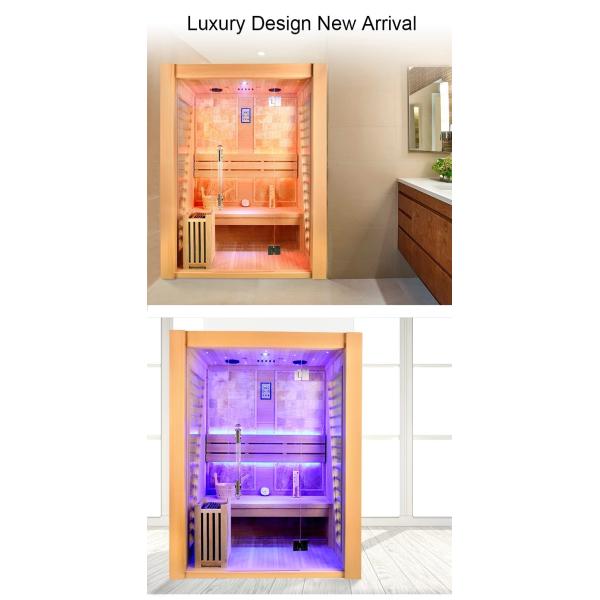 OEM Commercial 1 Person Steam Sauna Room Traditional Home Sauna