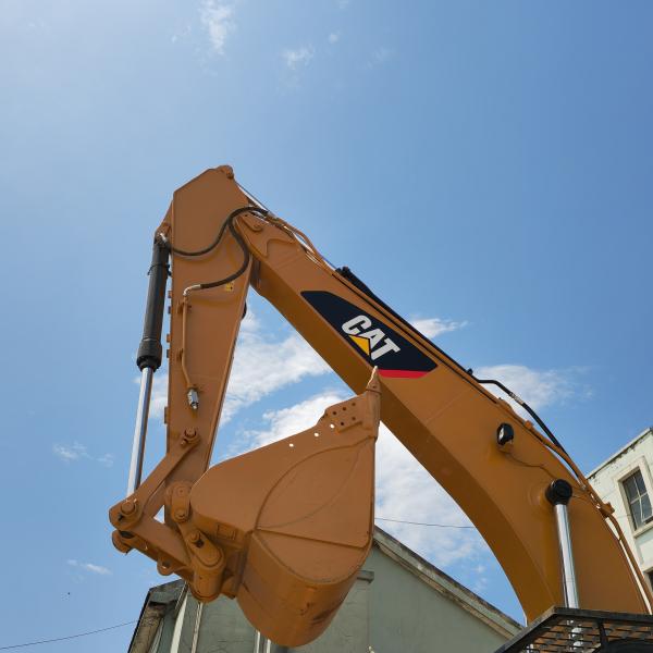 pintura original de alta potencia de excavación excavadora usada usada cat323d/de segunda mano cat323d en venta