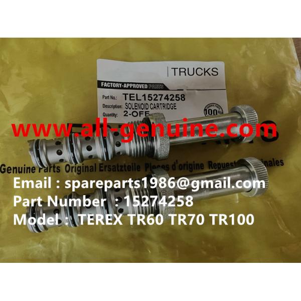 TEREX 15274258 CARTRIDGE SOLENOID NHL RIGID DUMP TRUCK TR35 TR50 TR60 TR100 3305B 3305F 3303 3307 TR45 TR70 MT4400