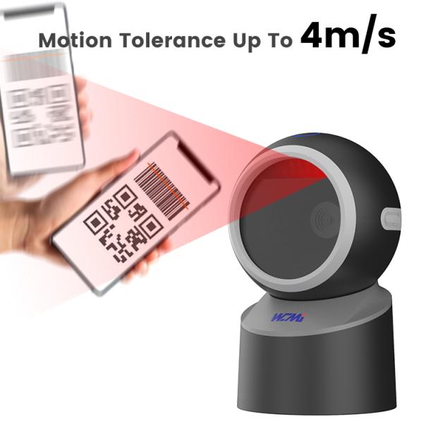 A WCMI SD5637 Gold Supplier China 1d 2d Code Barcode Scanner Platform Scanners Qr Barcode Reader Desktop for Pos System