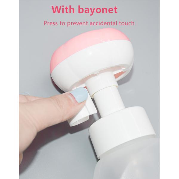 300 мл PP+HDPE цветочная форма пенообразный насос бутылка для ухода за кожей упаковка дезинфицирующий препарат для рук пенообразная бутылка UKF21