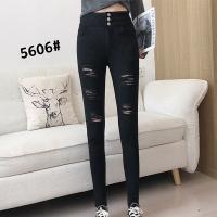 Madame faite sur commande Skinny Denim Pants de S-5XL amincissent de hauts jeans de taille