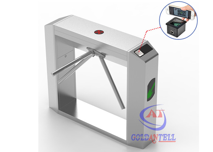 Dual QR Code Reader Access Control Turnstile with LED Guidance High-Precision