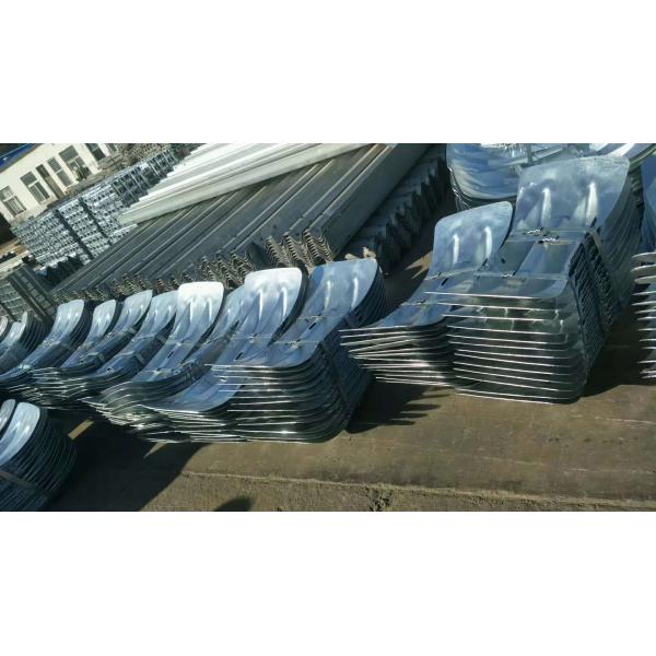 Специализированные горячее погружение оцинкованный решетка рыбьего хвоста конечные крылья для безопасности на дорогах