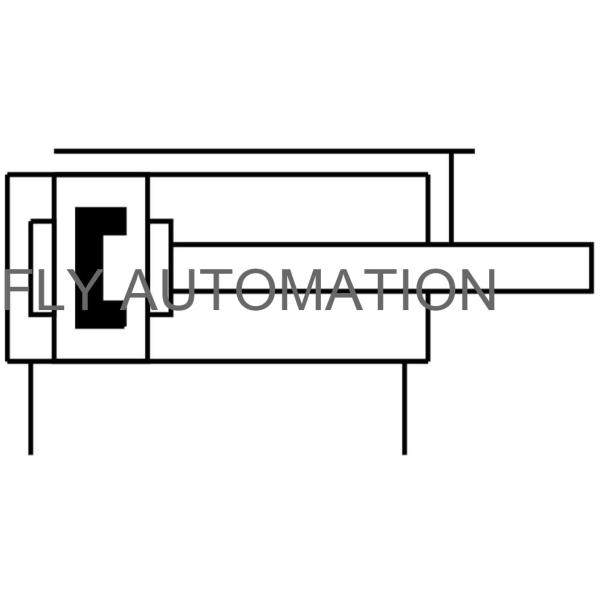 Les cylindres pneumatiques de l'air GTIN4052568418007 ont guidé le lecteur DFM-6-5-P-A-GF 4149944