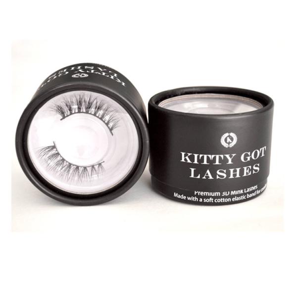 ресница 250gsm упаковывая круглые картонные коробки с ODM OEM крышек