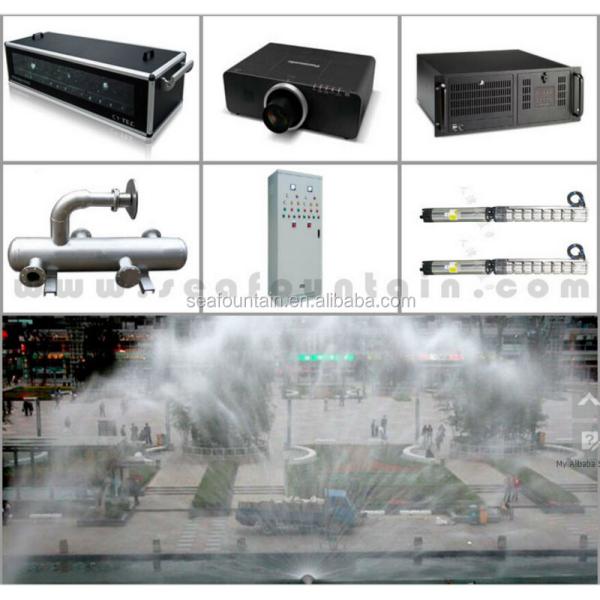 Высокораспыляющий лазерный проектор воды экран 380V 220V