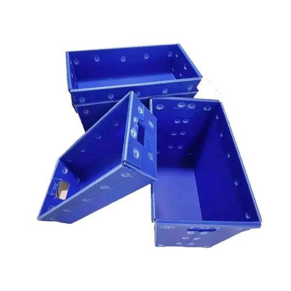 Custom Plastic Turnover Box PP Hollow Box For Storage