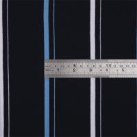 Comfortable Moisture-Wicking Breathable Durable Striped Material Fabric For Polo Shirt