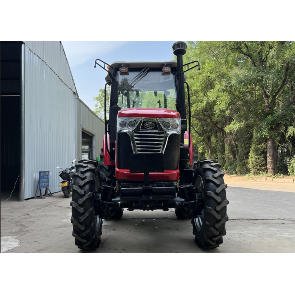 Agricultural Tractor with 12 Forward and 12 Reverse Gears, 73.5 kW Rated Power, and All Hydraulic Steering for Efficient Farm Operations
