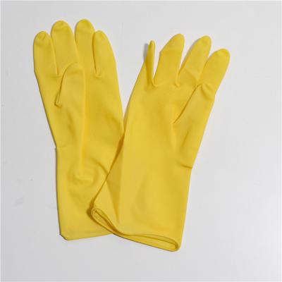 Luvas de lavagem do prato de borracha Unlined do agregado familiar do Anti-óleo das luvas da cozinha