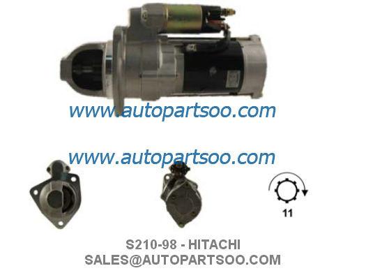 S114-569 S114-630 - HITACHI Starter Motor 12V 0.8KW 8T MOTORES DE ARRANQUE