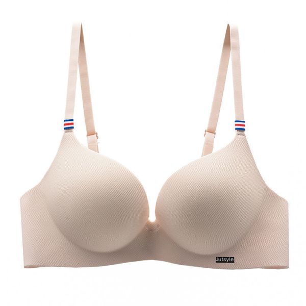 Women One Piece Small Breast a and B Cup Suitable Hot Selling Wire-Free Convertible Straps Lady's Bra