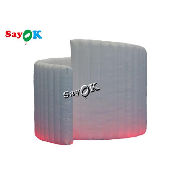 Воздуходувка воздуха раздувного фона стены будочки фото формы украшений 3m партии 10ft белого спирального раздувного внутренняя