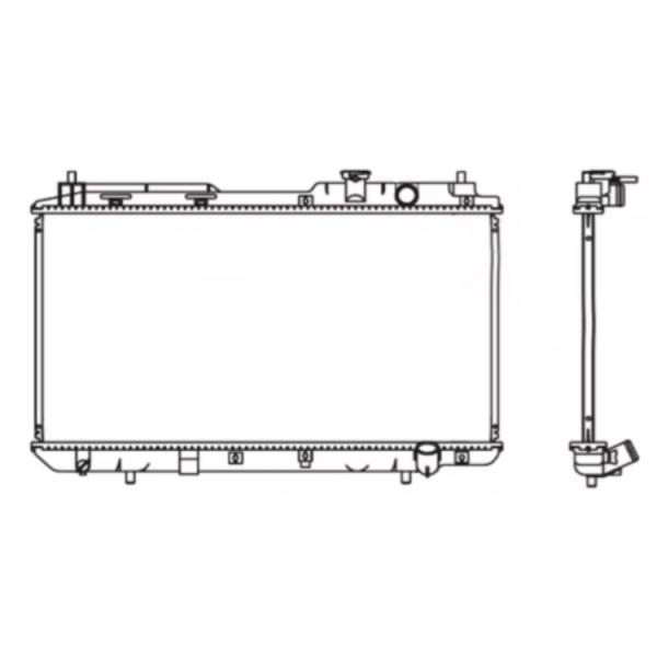 High Quality Auto Parts Radiator 19010-PPA-A5