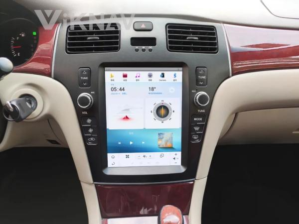 10.4 Inch Android Auto Stereo For Lexus ES 2006-2012 Navigation GPS Multimedia DVD Player Android Wireless Carplay 4G