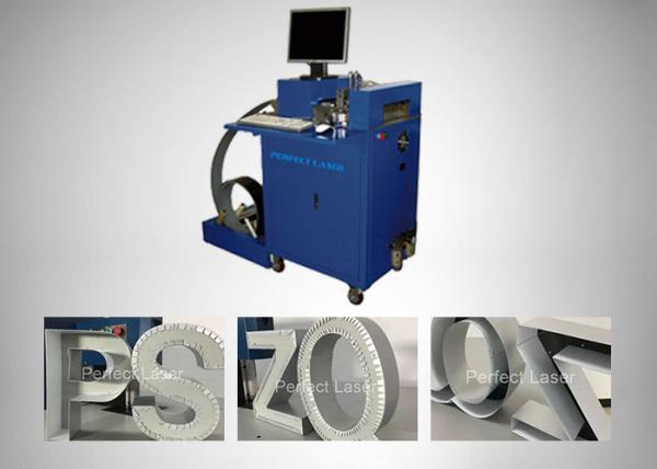 DXF Máquina de dobrar perfil de alumínio de entrada gráfica Equipamento de letra de canal de chapa metálica