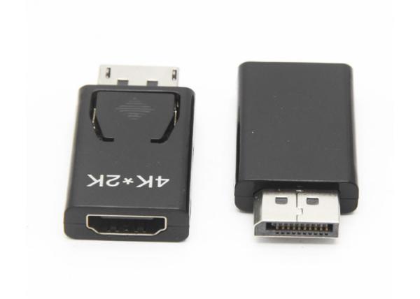 4K OCC 8bit Displayport To Hdmi Female Adapter Alumium Case