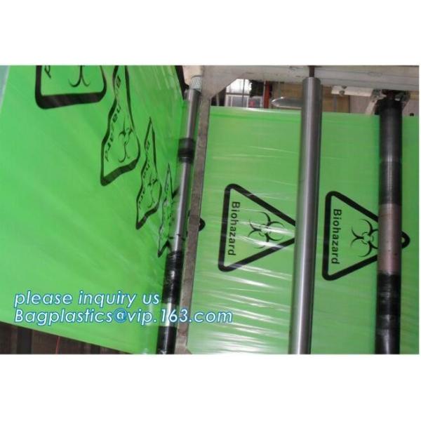 PE asbestos waste bags, Disposal Plastic Bag for Construction Waste, rubbish bag for asbestos fibers, bagplastics, bagea