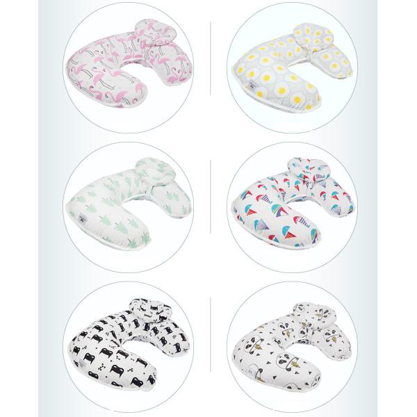 100% Polyester Fiber Filling U Shape Nursing Pillow for Hotel and Pregnancy Comfort