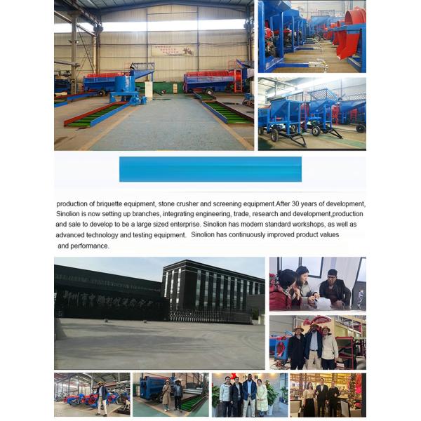 1000*6000 Alluvial Sand Gold Washing and Sluice Box with 98% Recovery Rate