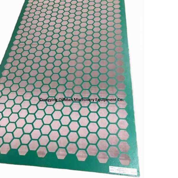 API RP 13C Perfuração de lama Controle sólido de aço inoxidável Quadro composto Tipo de onda plana Ecrã de agitação de xisto