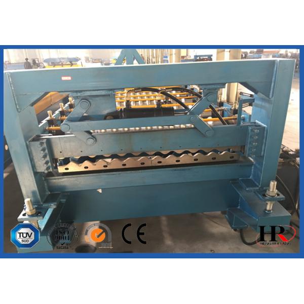 PLC Controlled Precision Cold Roll Forming Machine For Roofing Tile Making