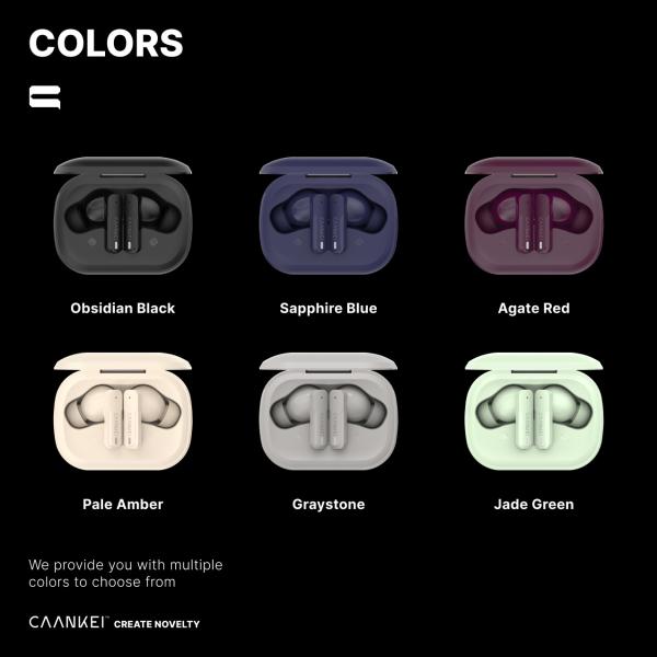 On Ear FF ANC Smart TWS True Wireless Stereo Earphones For IOS Android Devices