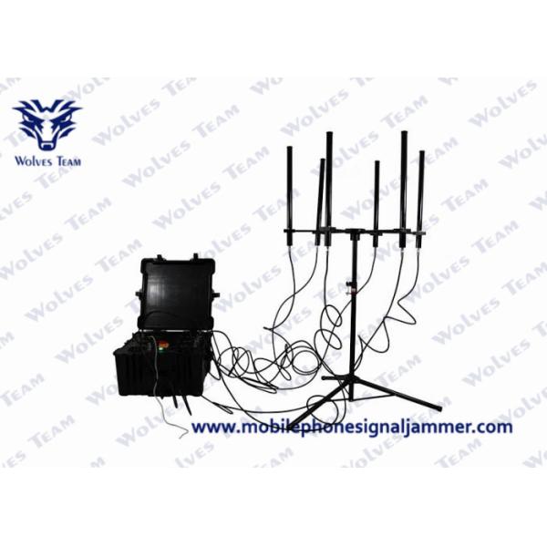 Compact Design Drone Signal Jammer Large Jamming Diastance HS Code 8543709200