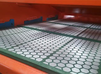 Нержавеющая сталь сплетенная экраном провода шейкера сланца PWP ткани 1050x695mm