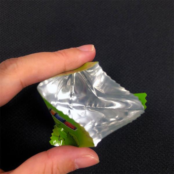 Glossy Finished Mylar Weed Packaging Back Heat Seal Mylar Bags For Gummy Candy