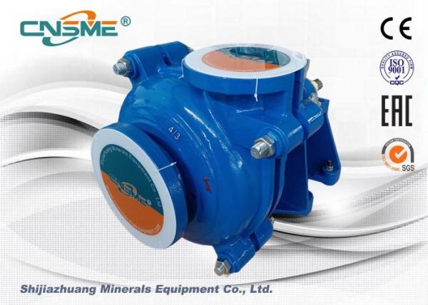 4'' × 3''  Industrial Sludge Pump For Codelco Copper Mine Sludge