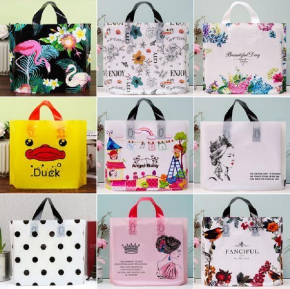 50x12x40cm Recycle Shopping Bag PE PP Custom Eco Friendly Bags Panton Color