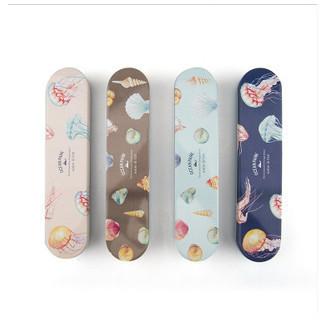 Full Color Custom Promotional Packaging Candy Metal Tin Storage Box With Hinged Lid