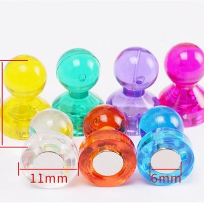 Permanent Office Whiteboard Magnet Push Pin Magnet for School Home Organization
