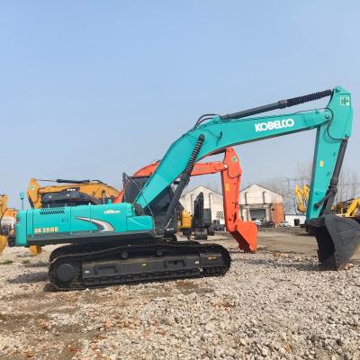 Kobelco 35 Ton Used SK350D Backhoe Excavators Large Equipment Mining  Machines