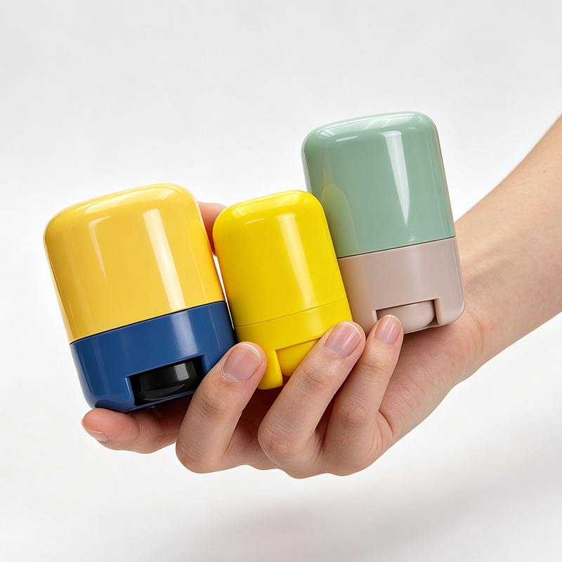Refillable Deodorant Container with 15/35/50/75g Capacity in Custom Color and PP Plastic Material