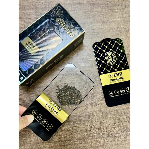 Большой кривой закаленный стеклянный пленка защитник экрана ODM полный клей для IPHONE 14 MAX