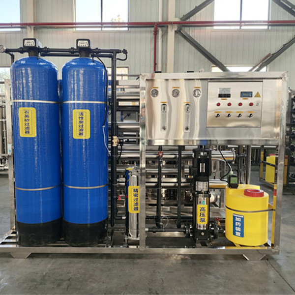 2T Stainless Steel Ro Water Purifier Machine Reverse Osmosis Systems Water Treatment Plant PLC Equipment Water Treatment