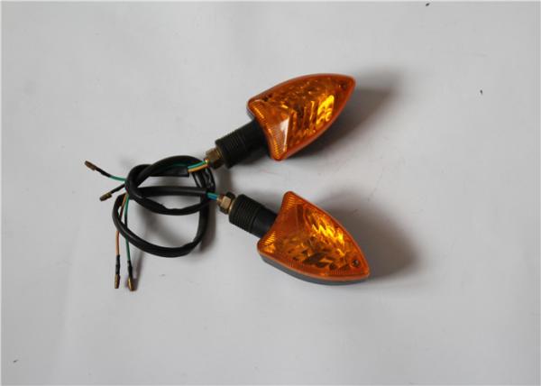 12v Motorcycle Led Strobe Brake Lights , Motorbike Tail Light PC + Aluminum Alloy